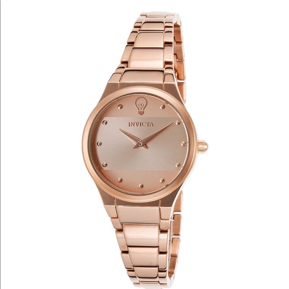Invicta Gabrielle Union Rose Gold Dial Watch